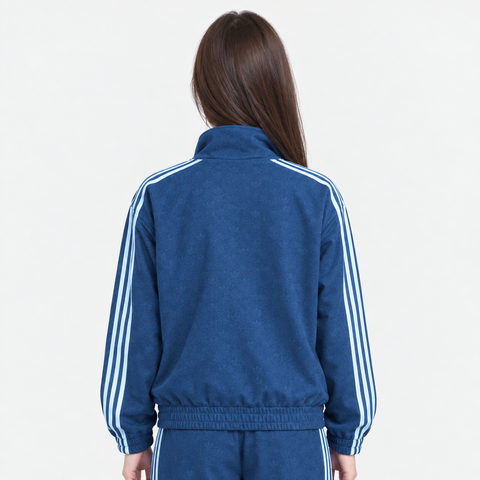 Navy Blue CNY Jacket for Women | Oversized Knot Jacket – Blckout