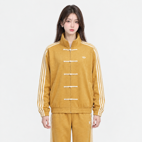 Women CNY Mustard Yellow Jacket | Lightweight Y2K Streetwear  | Blckout