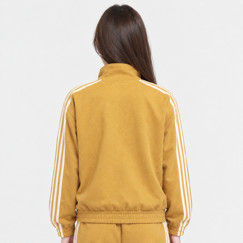 Women CNY Mustard Yellow Jacket | Lightweight Y2K Streetwear  | Blckout