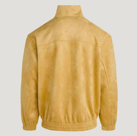 back Blckout Women's CNY Inspired Oversized Mustard Jacket 