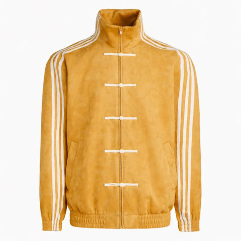 Blckout Women's CNY Inspired Oversized Mustard Jacket 