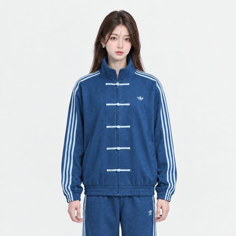 Navy Blue CNY Jacket for Women | Oversized Knot Jacket – Blckout