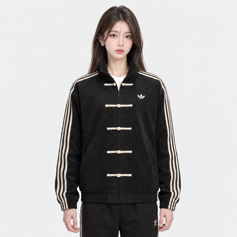 Black CNY Jacket for Women | Traditional Knot Design Limited Edition jacket | Blckout