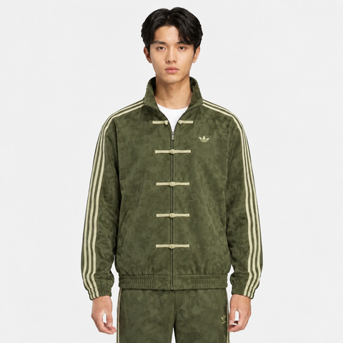 Olive Green CNY Jacket For Men Stylish Chinese New Year Outfit | Blckout (Copy)