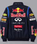 Blckout redbull racing jacket for men - streetwear bomber jacket- back view
