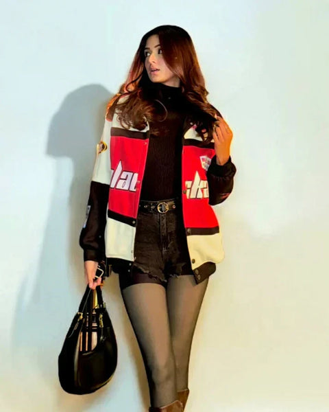 Red Blackair Racing Jacket – Vintage Y2K Motorsport Streetwear | Blckout